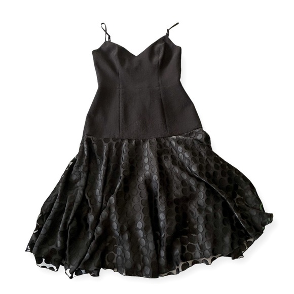 New with Tags, Black Halo Catalyna Cb Black Cocktail Dress, Size 4 - Picture 5 of 15